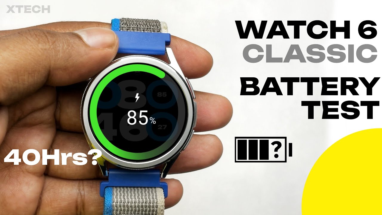 Время работы аккумулятора Galaxy Watch 6 Classic в 2024 году — после выхода Galaxy Watch 7!
