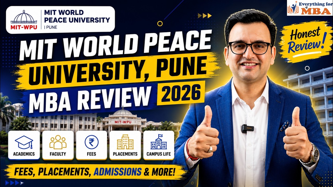 MIT-WPU Pune MBA Review 2026 | Placements, Fees & Reality Check