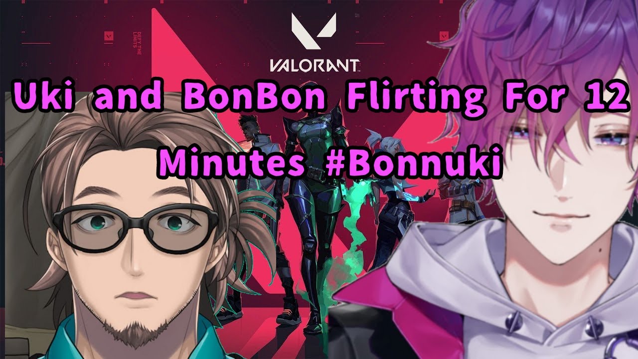 Uki and BonBon Flirting For 12 Minutes #Bonnuki | Uki Violeta NIJISANJI EN にじさんじ