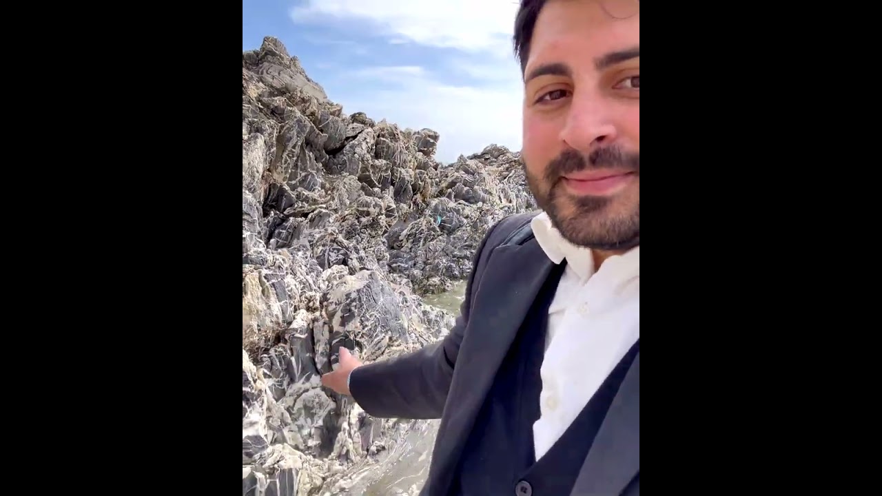 Mi sono arrampicato sulla scogliera di Ascea Marina