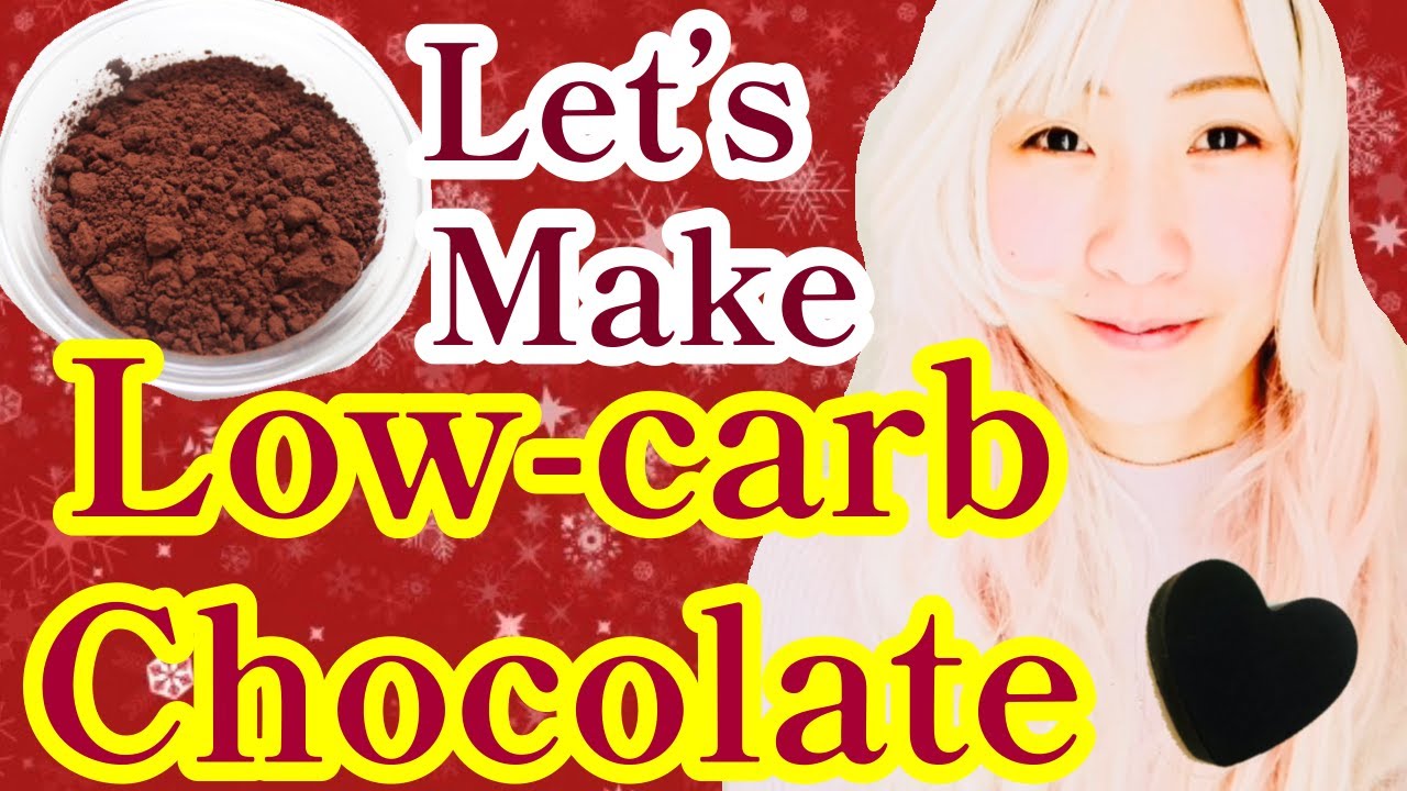 How to make Low-carb 100% dark chocolate from cocoa powder & cocoa butter! Low-carb recipe vlog