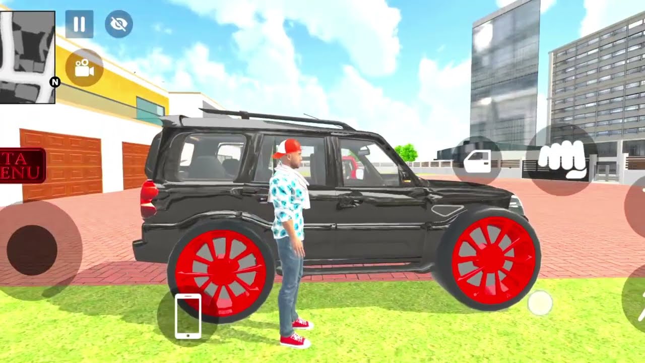 Franklin Went to Shinchan's House 🏡 Indian Theft Auto Simulator 🥳