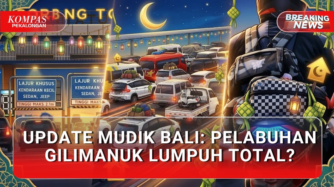 BREAKING NEWS - Mudik 2026: Ribuan Kendaraan Terjebak di Gilimanuk, Berapa Jam Waktu Tunggunya?