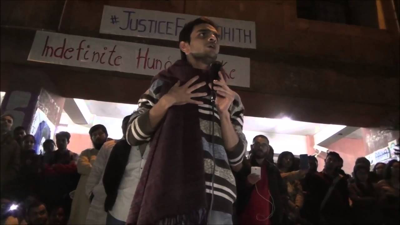 Watch Umar Khalid's speech upon returning to JNU | itimes