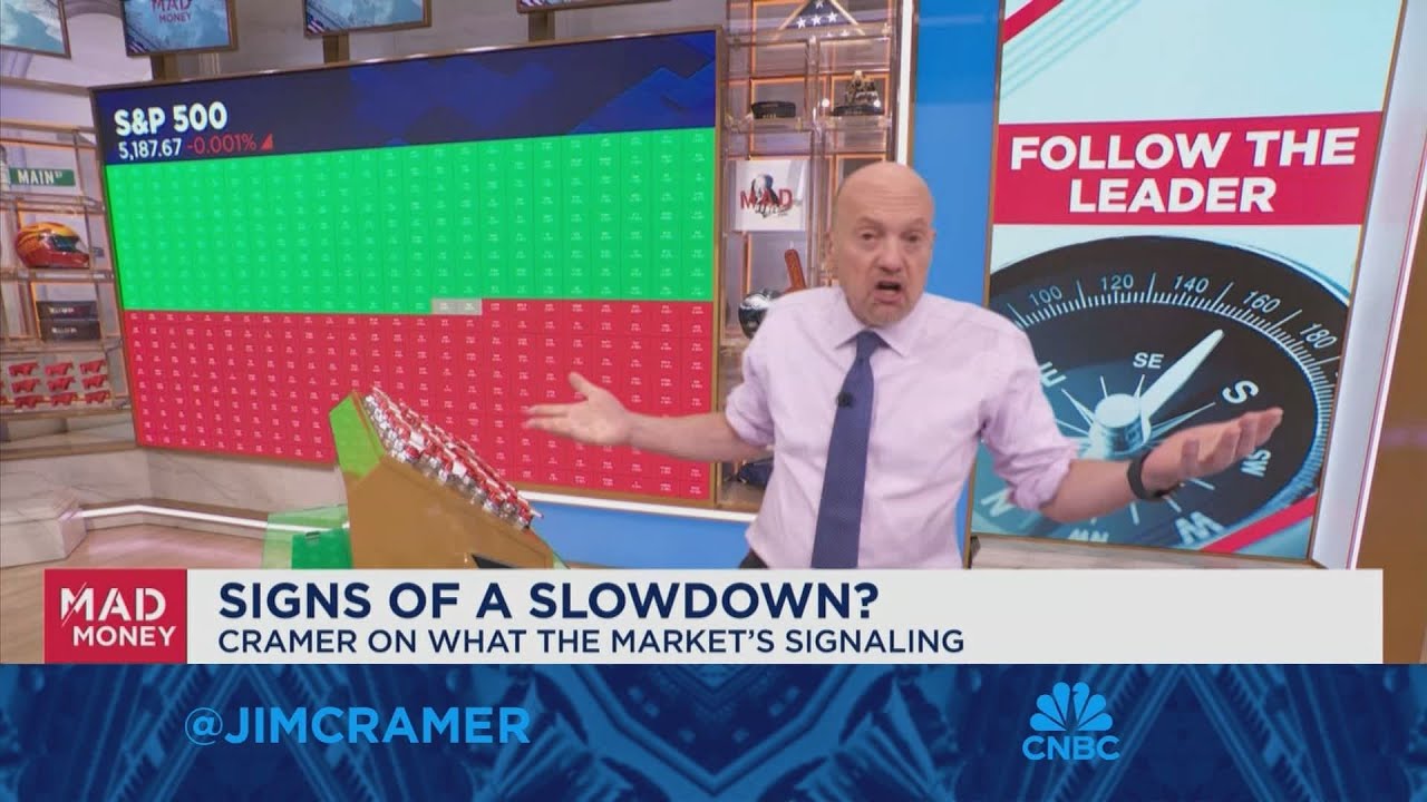 Jim Cramer talks which sectors are leading the market right now