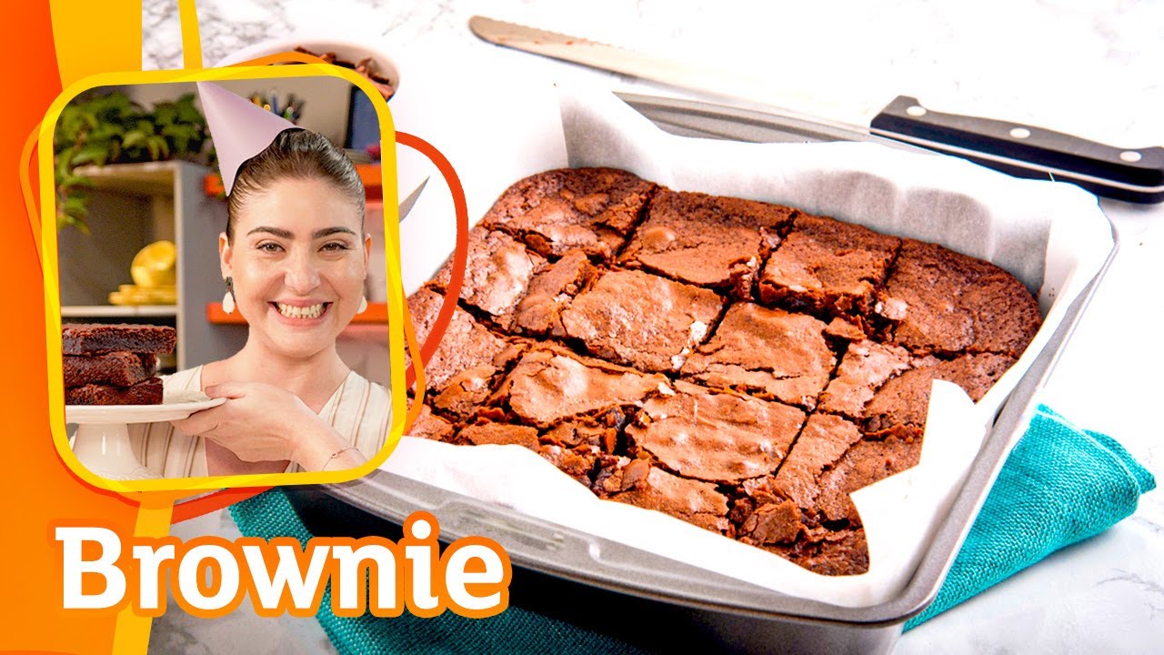 BROWNIE DE NESCAU  FÁCIL E COM CASQUINHA CROCANTE
