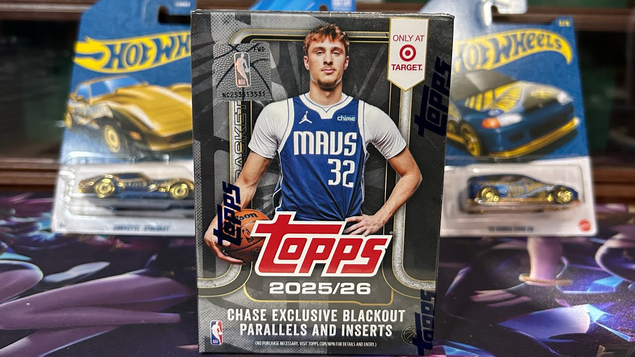 2025-26 topps Black Friday target basketball blaster opening