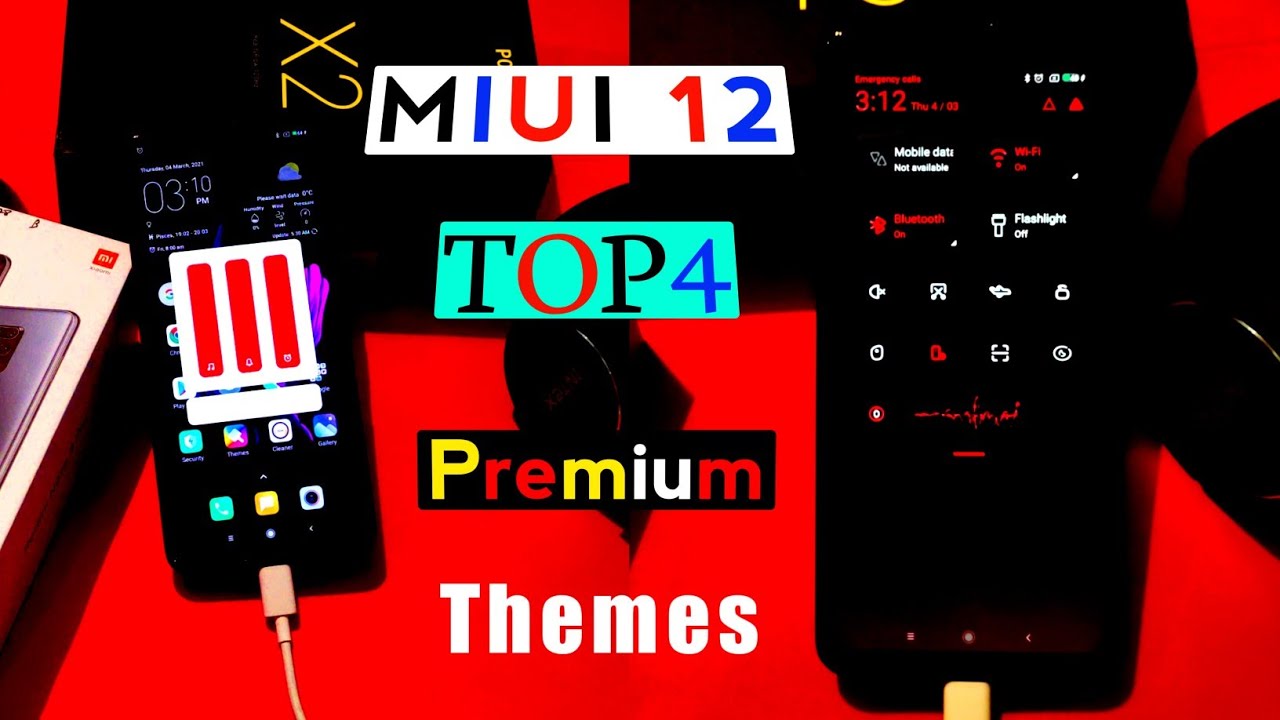 Miui 12 Themes | Top 4 Best Miui Themes For March 2021 | All Redmi/Poco Device Support