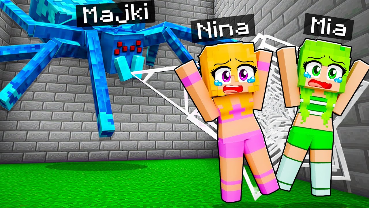 ZOSTAŁEM PAJĄKIEM i STRASZE SZALONE FANKI... w Minecraft!
