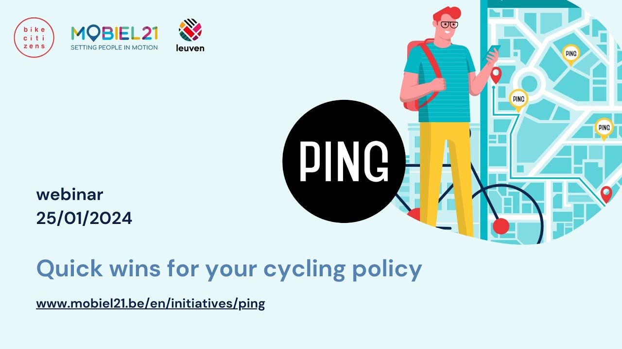 Webinar PING: Quick wins for your cycling policy 2024