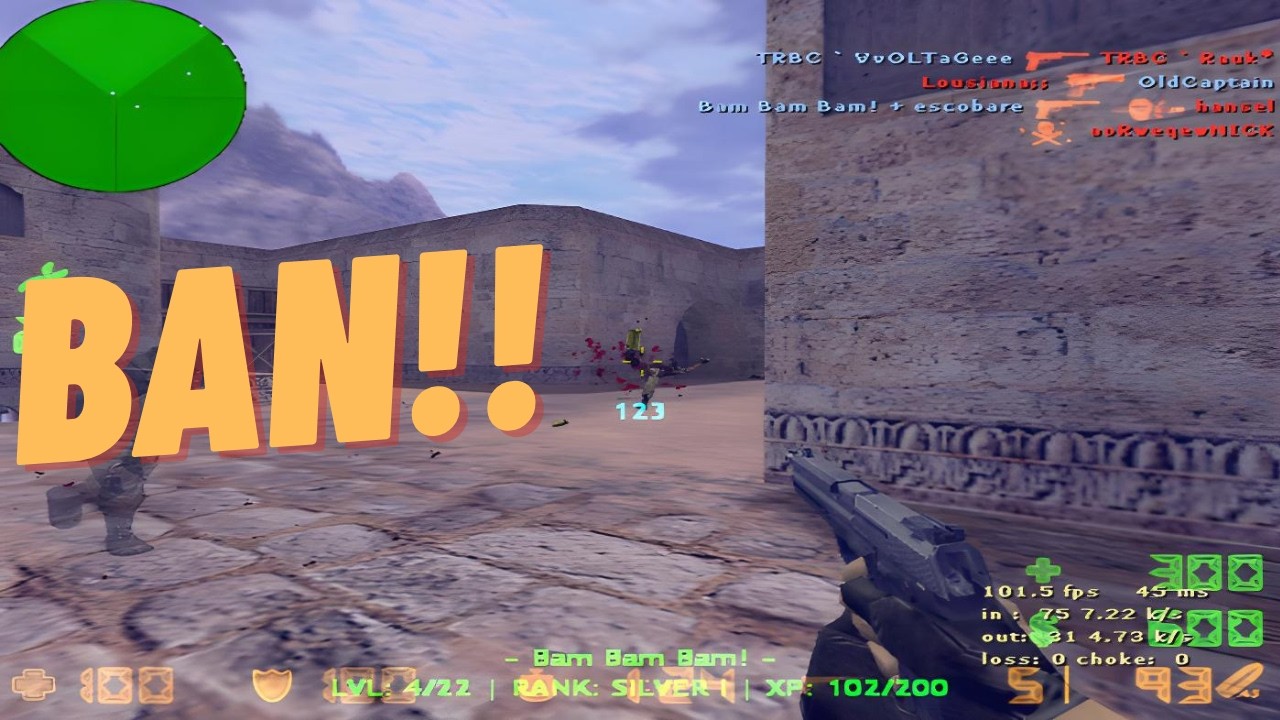 BAN YEDİK! #counterstrike #clutch #gaming