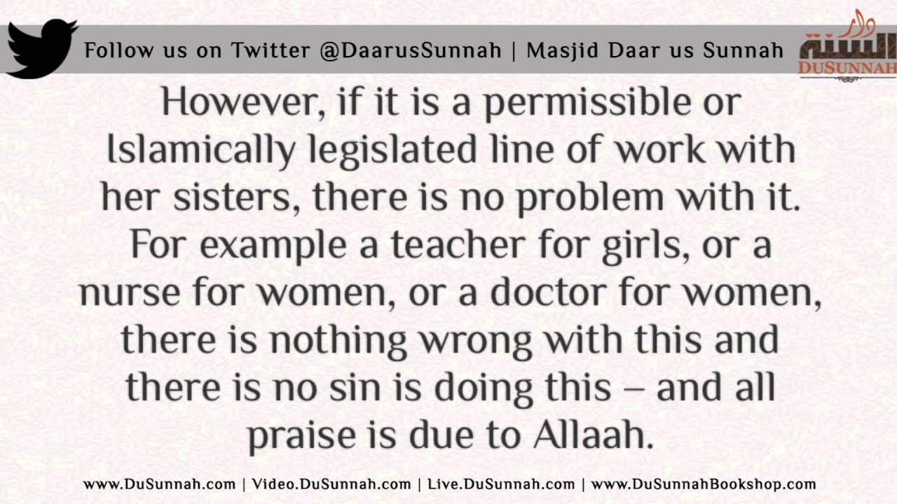 Is a Woman Allowed to Work if She Isnt in Need of Money - Shaykh Abdul Azeez Ibn Baaz