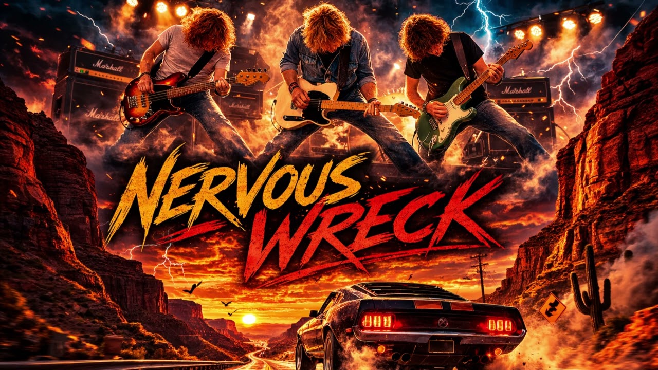 Nervous Wreck  -  Driving Power Rock n' Roll