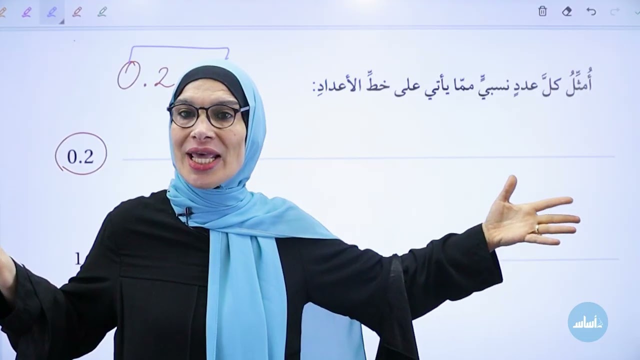 الصف السابع 7️⃣ مراجعة الوحدة الأولى 👌♥️👌✅مع أ. 