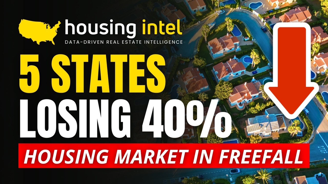 Housing Market CRASH: 5 U.S. States Where Home Prices Are COLLAPSING Fast