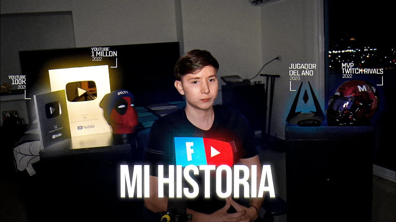 MI HISTORIA EN FORTNITE Y YOUTUBE | ESPECIAL UN MILLÓN DE SUSCRIPTORES