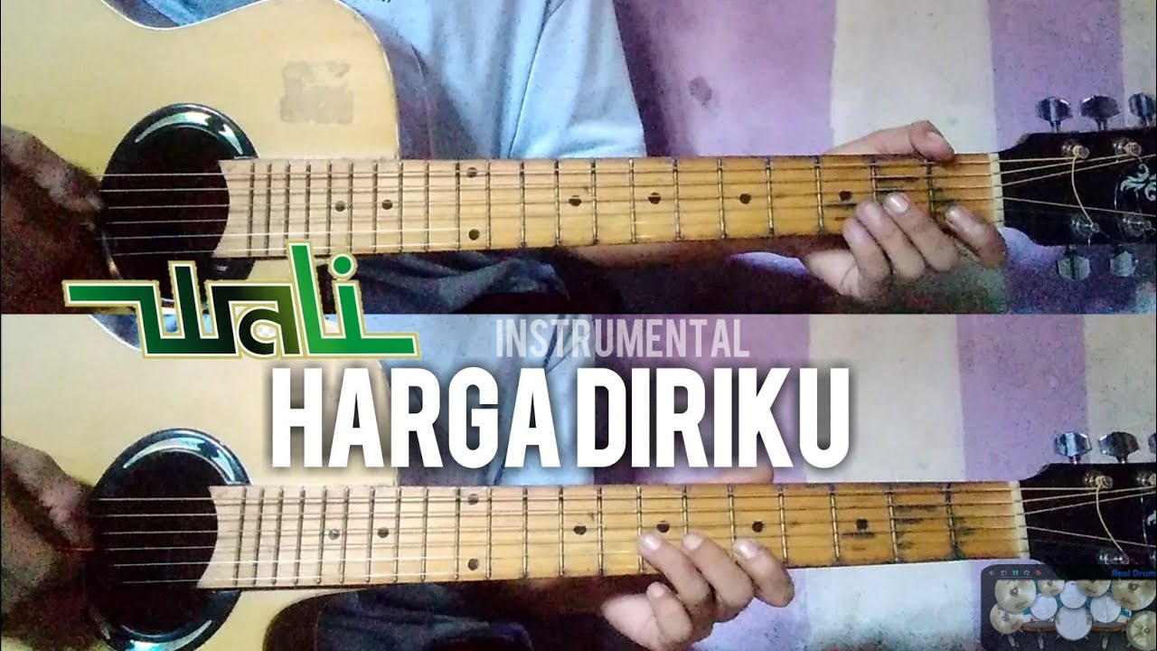 WALI HARGA DIRIKU Instrumen Gitar Akustik chord + Lirik