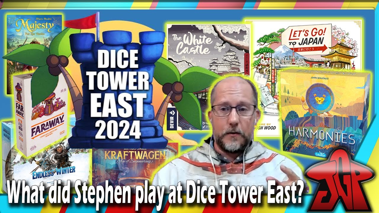 What did Stephen play at Dice Tower East 2024?