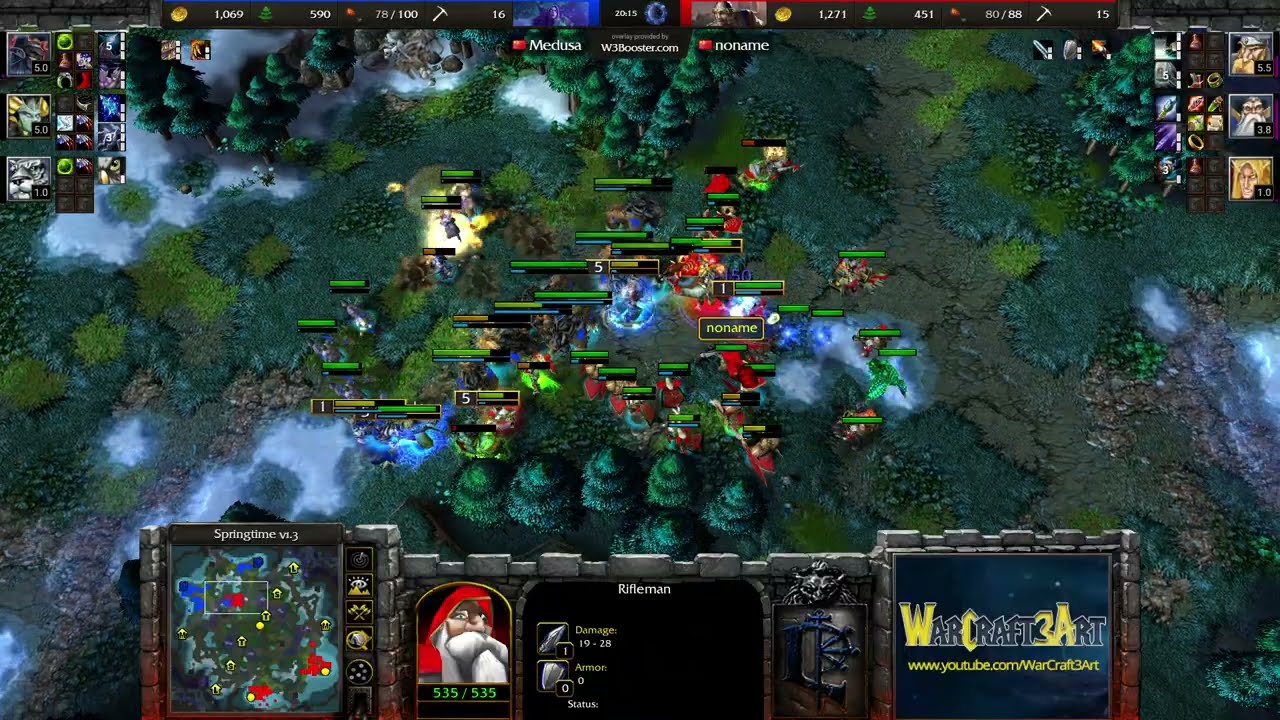 Fortitude(HU) vs Life(NE) - Warcraft 3: Classic - RN8843