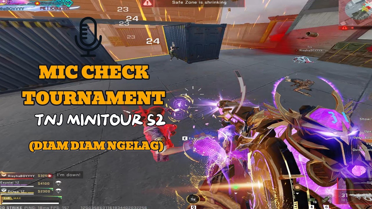 BLOOD STRIKE - MIC CHECK MINI TOURNAMENT TNJ S2 - DIAM DIAM NGELAG