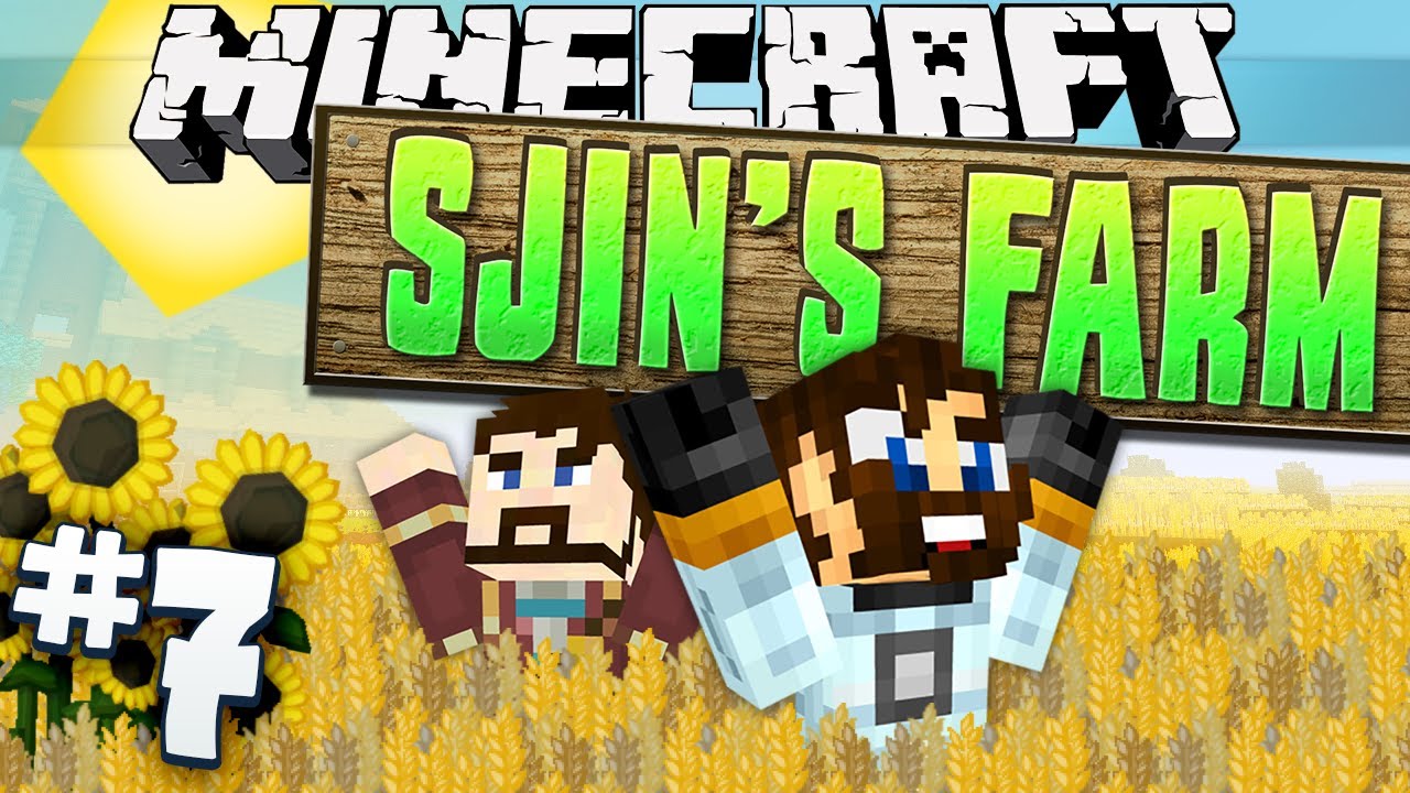 Minecraft - Sjin's Farm #7 - A House in the Hills