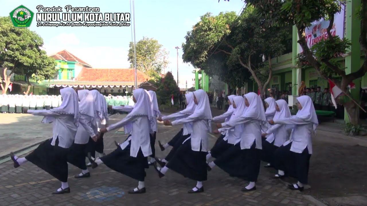 Upacara Peringatan Detik-detik Proklamasi Kemerdekaan RI, 17 Agustus 2022 PP.Nurul Ulum Kota Blitar