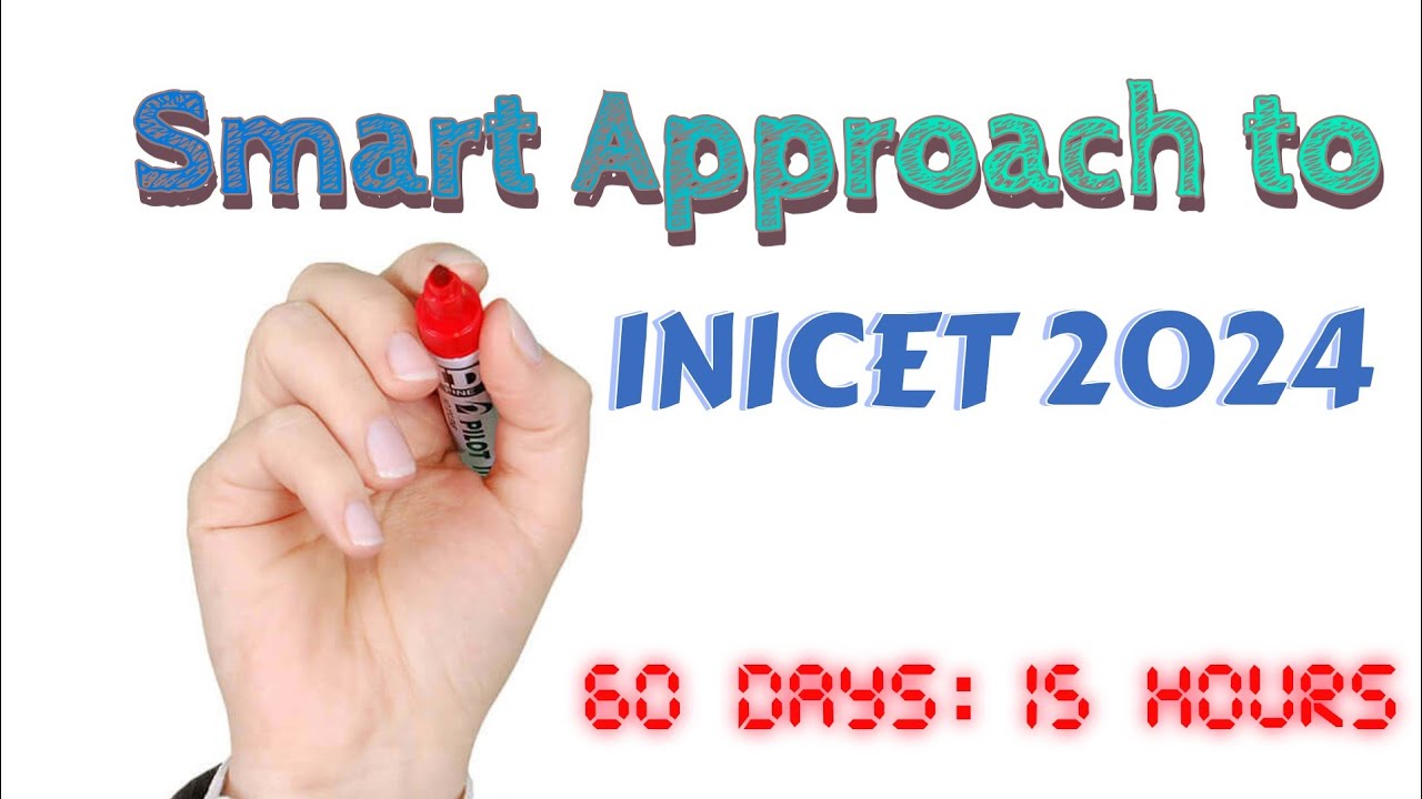 INICET 2024 STRATEGY - 55 Days Strategy !!