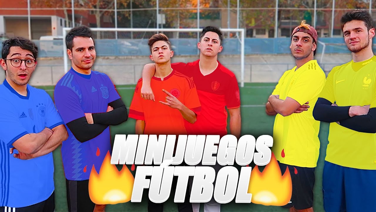 MINIJUEGOS de F&Uacute;TBOL REAL con LA &Eacute;LITE