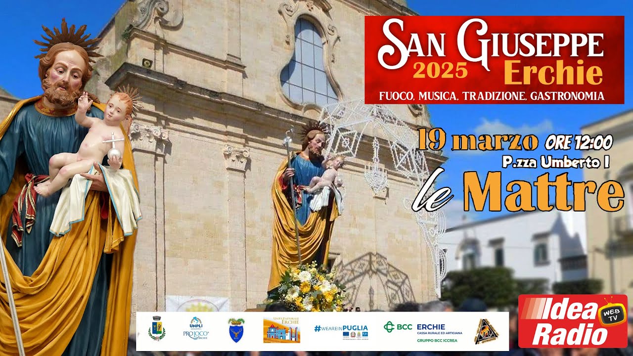 ERCHIE -  FESTA DI SAN GIUSEPPE 19.03.2025
