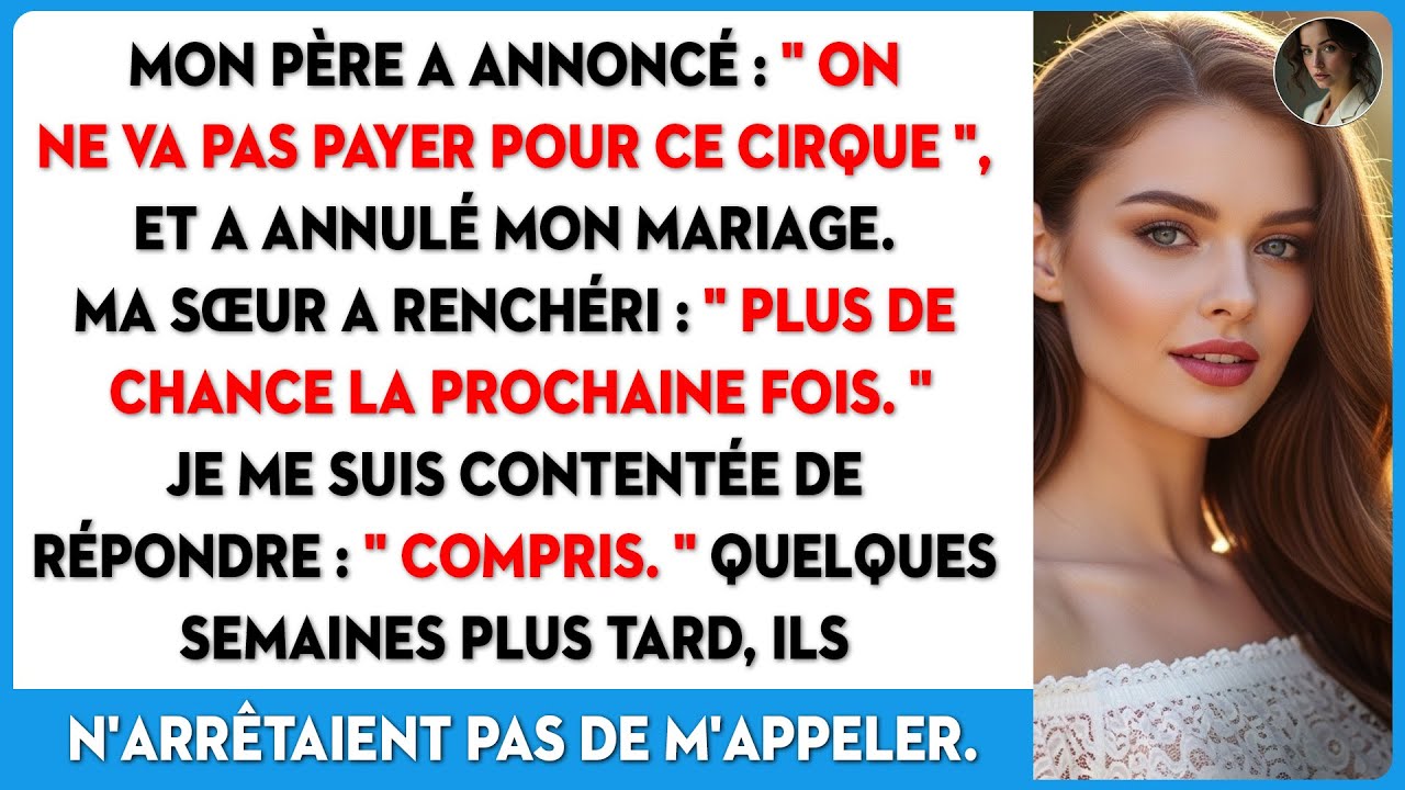 Mon père a annulé mon mariage, refusant de financer 