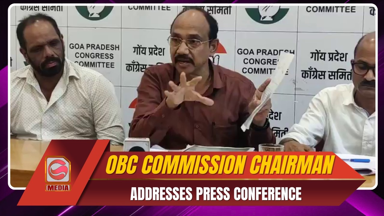 OBC Commission Chairman Addresses Press Conference