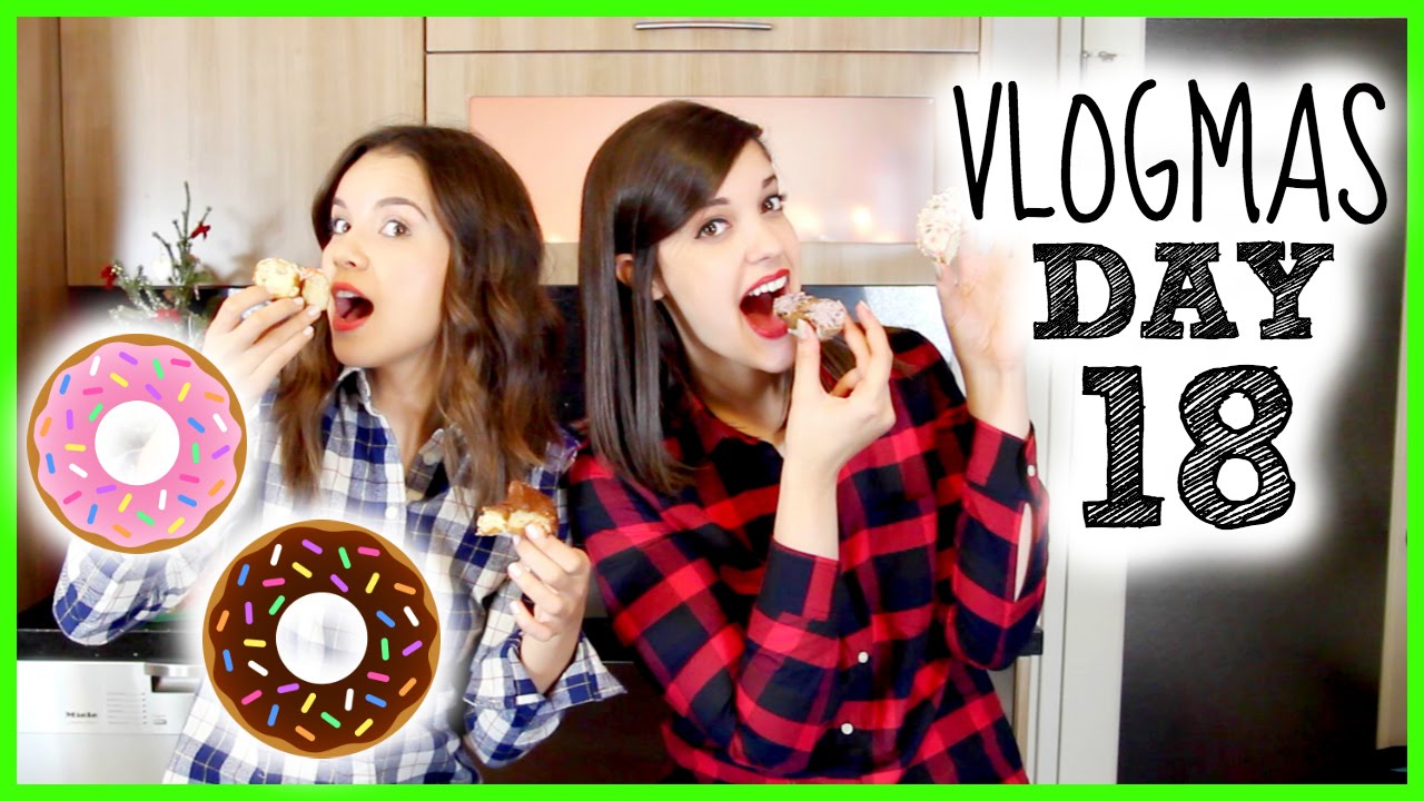 Donut Challenge with Cat! ❄ Vlogmas 18, 2014