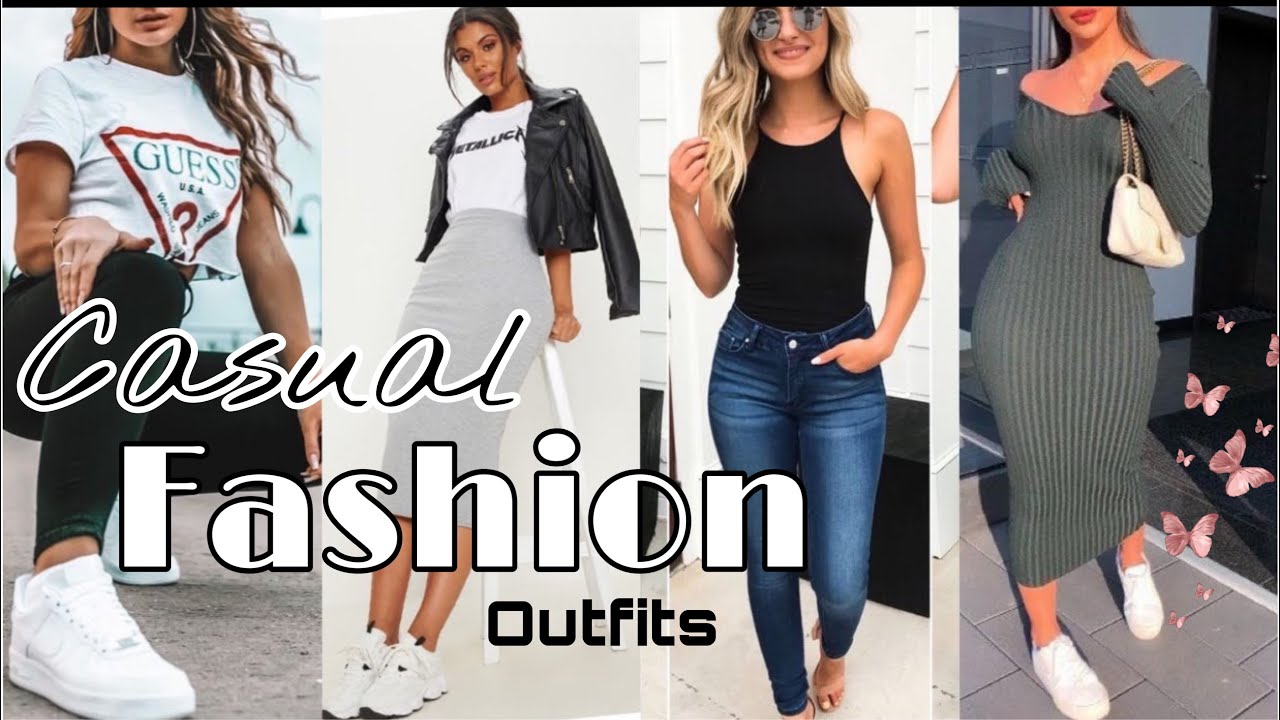 MODA 2022 &bull; OUTFITS EN TENDENCIA LOOKS DE MODA CASUAL OUTFITS CASUALES MUJER FASHION TRENDS 2022