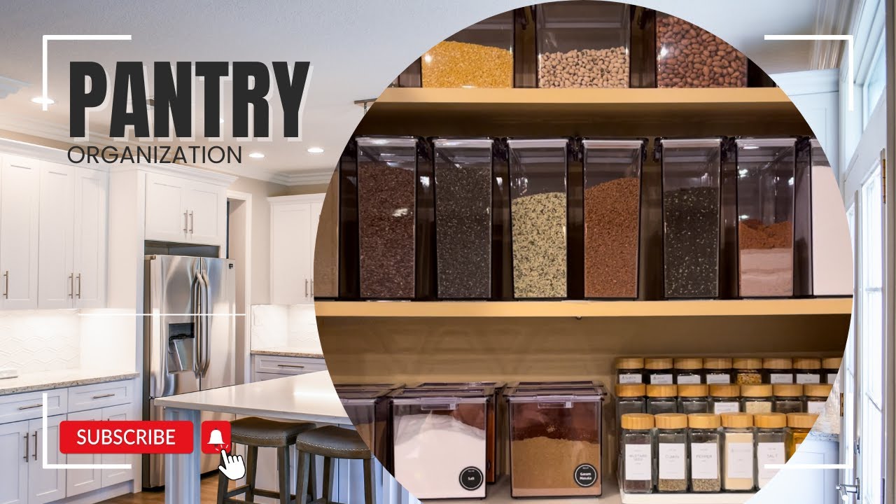 PANTRY ORGANIZATION | HOW TO ORGANIZE YOUR PANTRY | SMALL SPACE