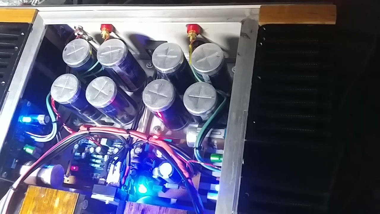 Class A Amply D.I.Y test demo.