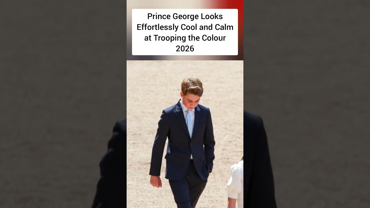#PrinceGeorge looked effortlessly cool during King's Birthday parade #shorts