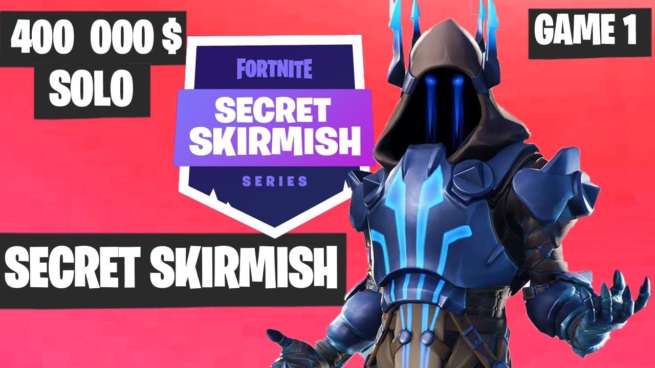 Fortnite Secret Skirmish SOLO Game 1 Highlights [Day 2] Fortnite Tournament 2019