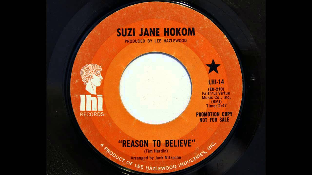 Suzi Jane Hokom - Reason To Believe (LHI 14) [1969 Lee Hazlewood prod.]