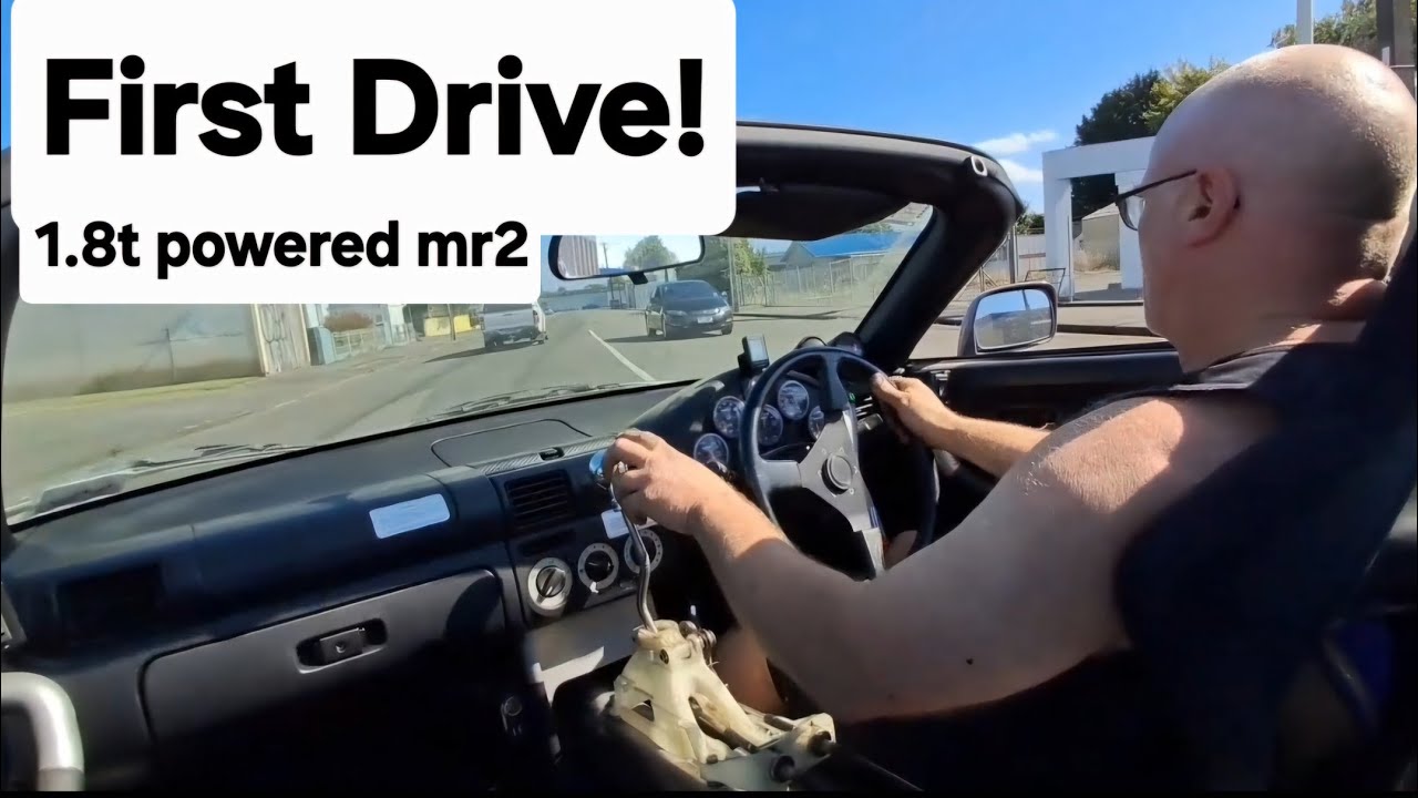 First drive of the hx52 1.8t mr2.