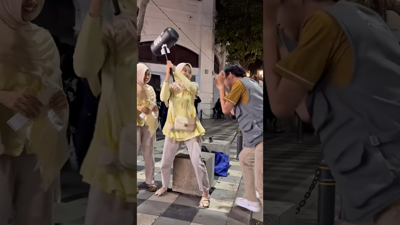 Розыгрыш с молотком, очень панический #вирусноевидео #вирусныекороткие #трендовыекороткие