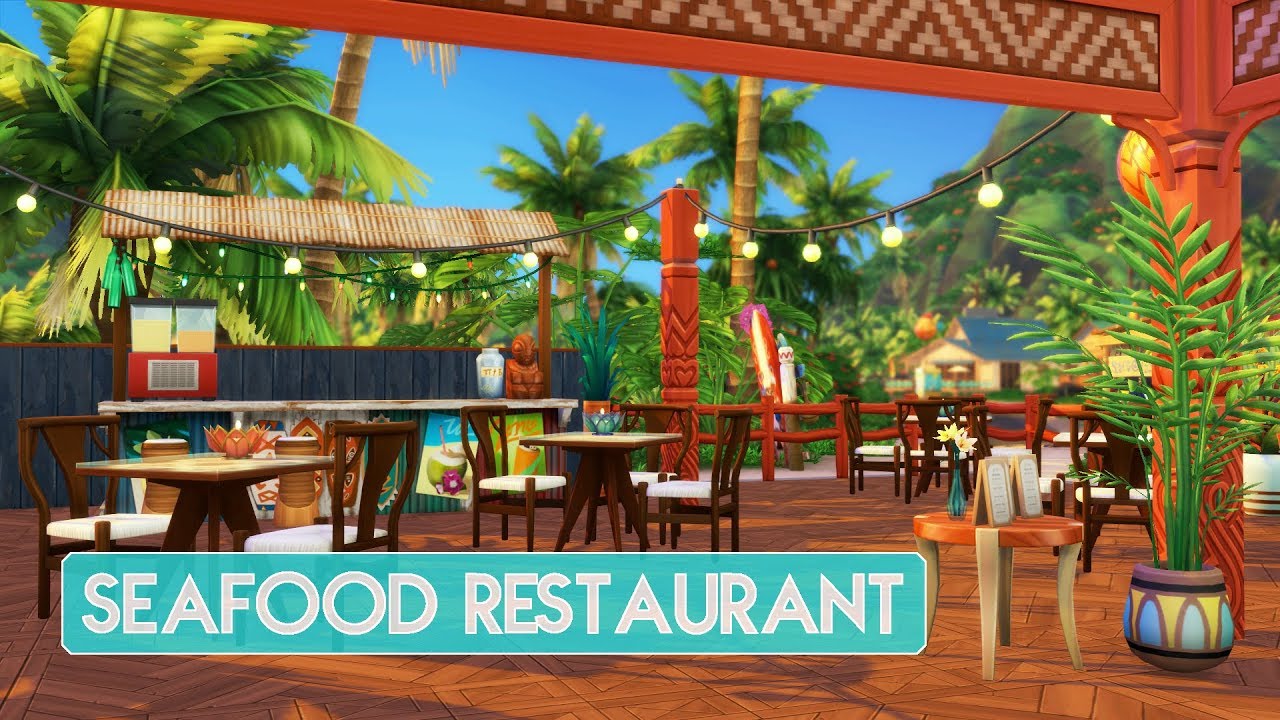 Sims 4 | House Building | Seafood Restaurant