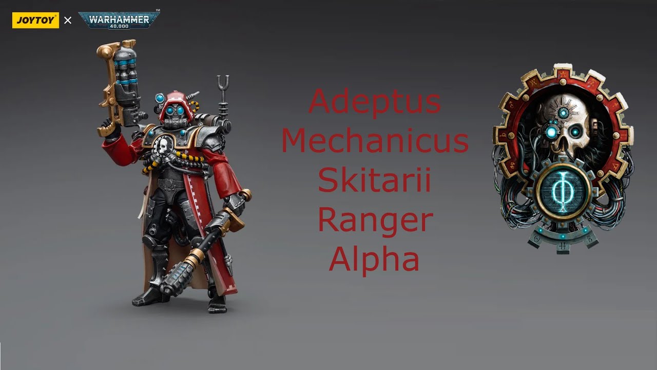 JOYTOY Warhammer Adeptus Mechanicus Skitarii Ranger Alpha Обзор