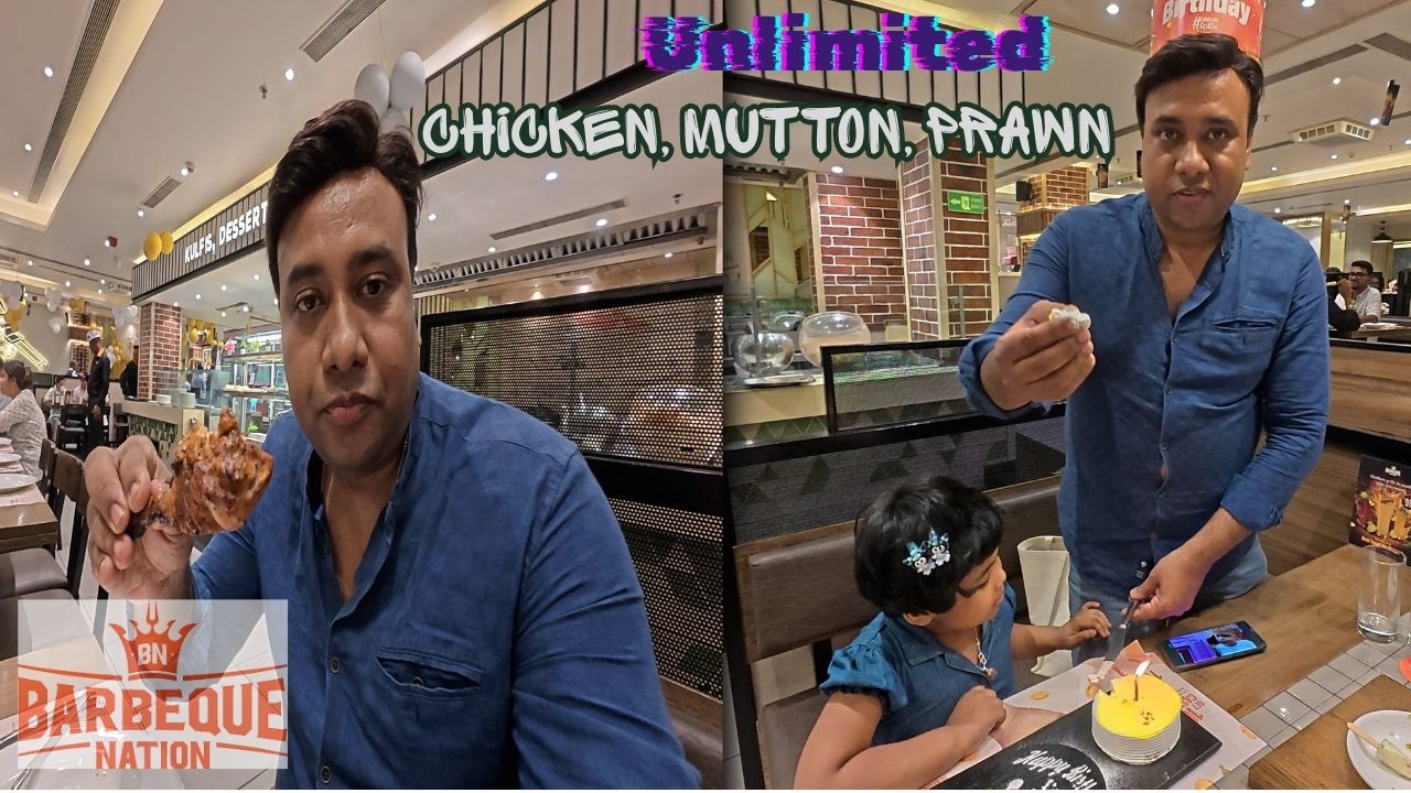 Sodepur BBQ Nation | Unlimited খাসির মাংস, Tangri Kebab, আচারি চিংড়ী + 30 items | BEST BUFFET |