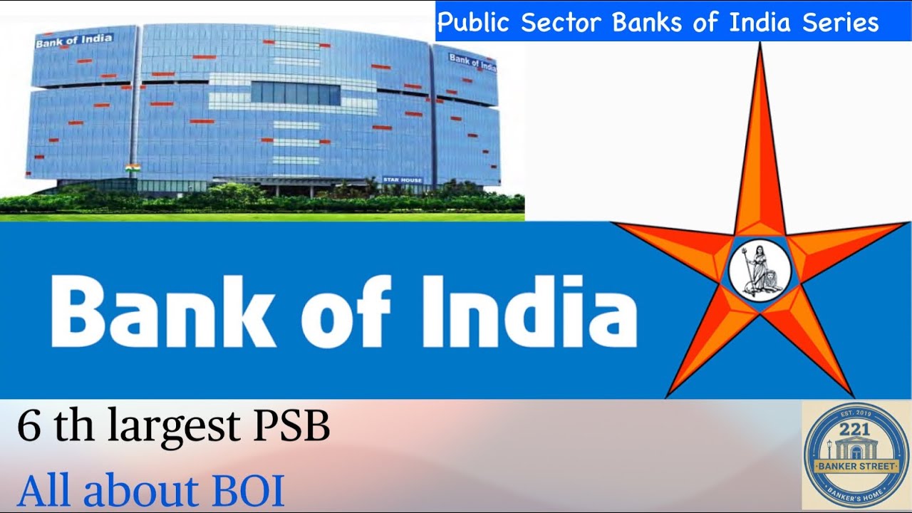 Bank of India (BOI) , Public Sector Bank of India. All about BOI from 1906 to 2025.