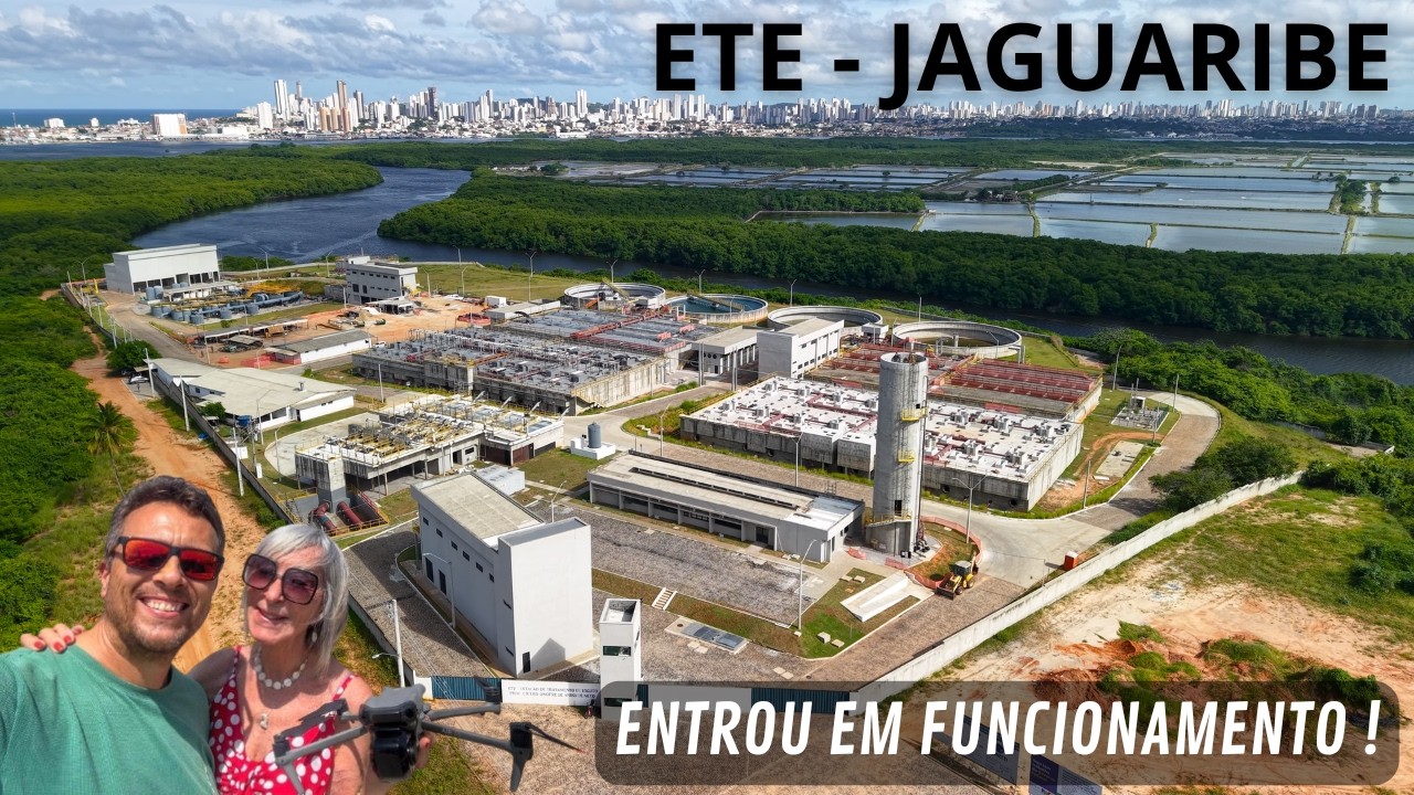 ESTAÇÃO que vai Tratar todo ESGOTO da Zona Norte de Natal