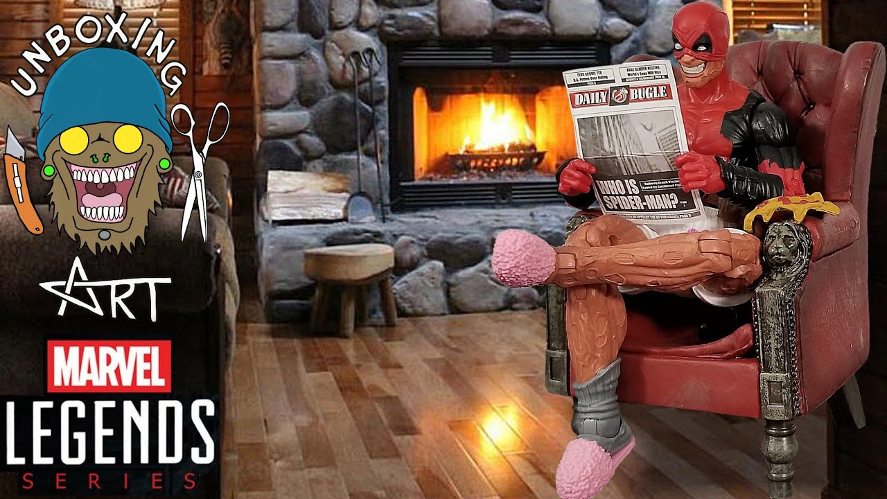 Marvel  Legends Boxers Deadpool Sauron BAF WaveUnboxing and Review