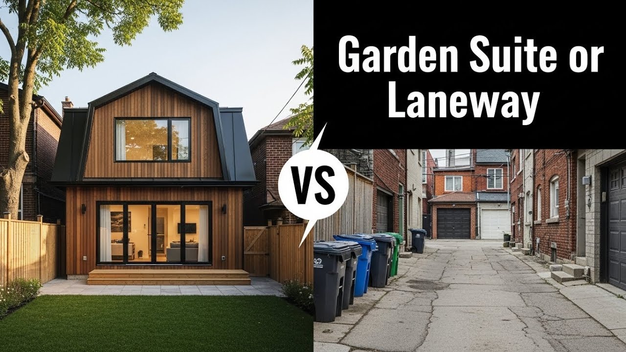 Toronto Homeowners: Garden Suite or Laneway House? Don't Make This Mistake