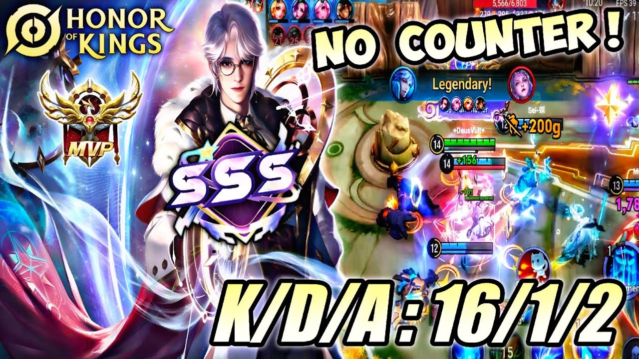 KONGMING TOP JUNGLE 100% NO COUNTER! - PRO TECHNIQUE & STRATEGY EASY SSS | HONOR OF KINGS (HOK)