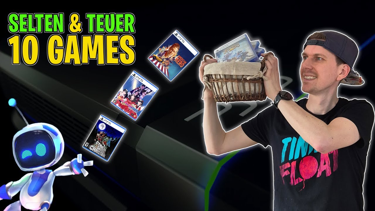 XXL PS5 Sammlung: Die 10 seltensten Titel!