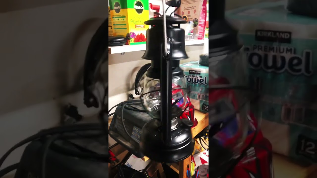 NEW! Dietz oil lantern - good and bad.
